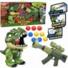 WOOPIE Interactive Foam Ball Gun + Dinosaur Launcher