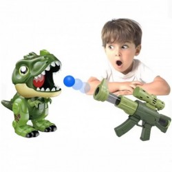 WOOPIE Interactive Foam Ball Gun + Dinosaur Launcher