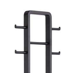 Coat hanger SELJE black