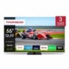 TV Set THOMSON 55" 4K/Smart QLED 3840x2160 Wireless LAN Bluetooth Google TV Black 55QG7C14
