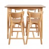 Bar table set ROXBYwith  4 chairs