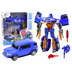 Robot Auto 2in1 Transformation Accessories Weapon Blue