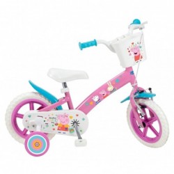 Children's bicycle 12" Peppa Pig pink 1195 Pink TOIMSA
