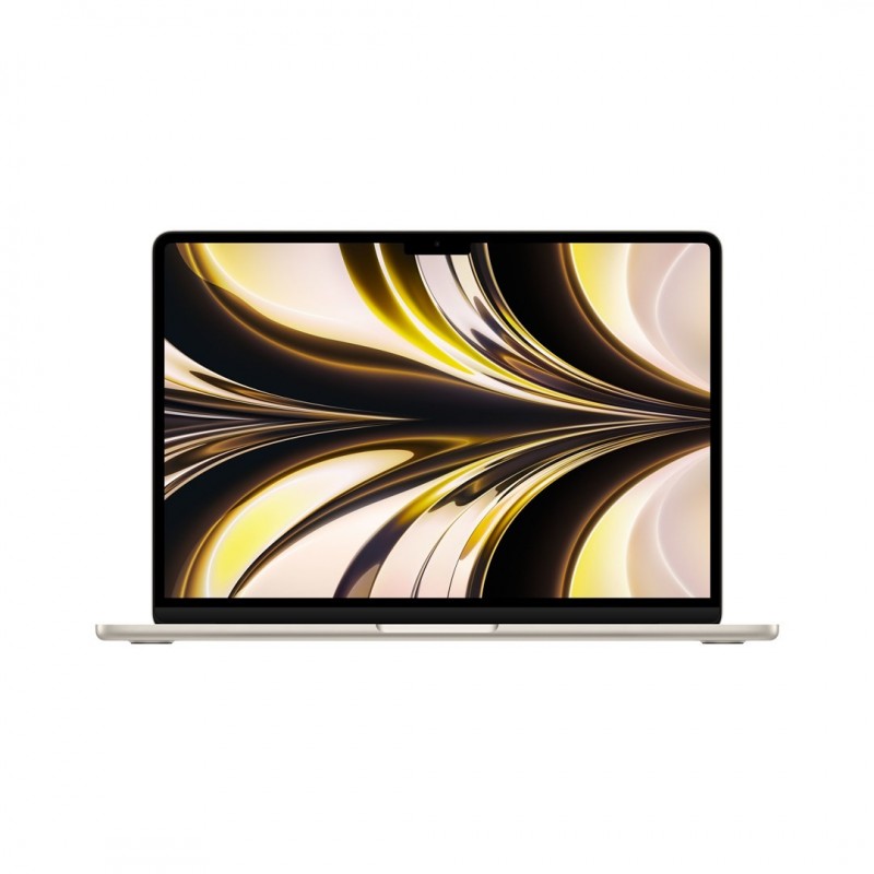 Apple MacBook Air Laptop 34.5 cm (13.6") Apple M M2 8 GB 256 GB SSD Wi-Fi 6 (802.11ax) macOS Monterey Beige