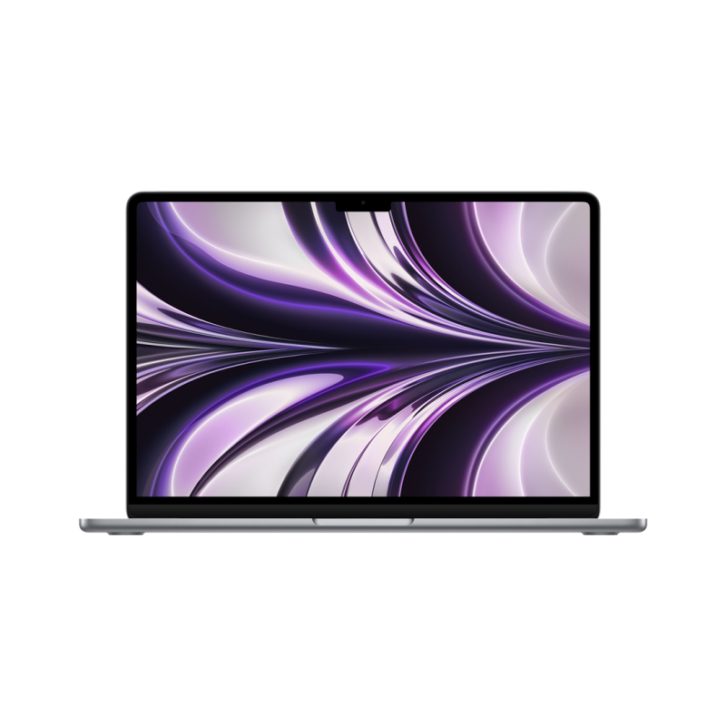 Apple MacBook Air Laptop 34.5 cm (13.6") Apple M M2 8 GB 256 GB SSD Wi-Fi 6 (802.11ax) macOS Monterey Grey
