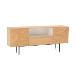 Sideboard NATE 180x40xH70cm, oak