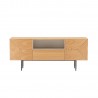 Sideboard NATE 180x40xH70cm, oak