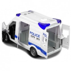 Interactive Police Radio Car  Light and sound effects ! Opening doors