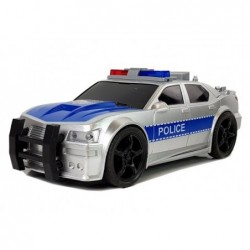 Police Car 1:20 drivetrain friction drive sound Light effects Silver