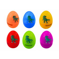 Dinosaur Egg Sorter Colorful Tongs 6 Pieces
