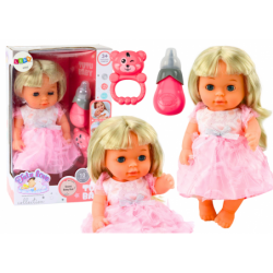 Doll In Light Pink Dress...