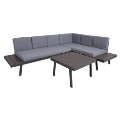 Garden furniture set DELGADO corner sofa and table