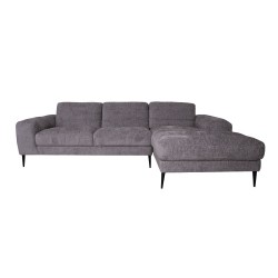 Corner sofa KRISTY RC, grey