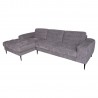 Corner sofa KRISTY LC, grey