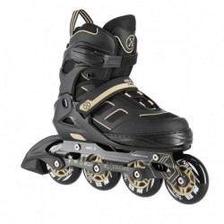 NA14174 A BLACK-BEIGE SIZE M IN-LINE SKATES NILS EXTREME