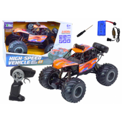Off-road Remote Controlled RC Car 1:8 Shock Absorbers Orange