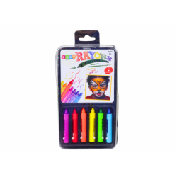 Set of 6 Colorful Face Painting Crayons