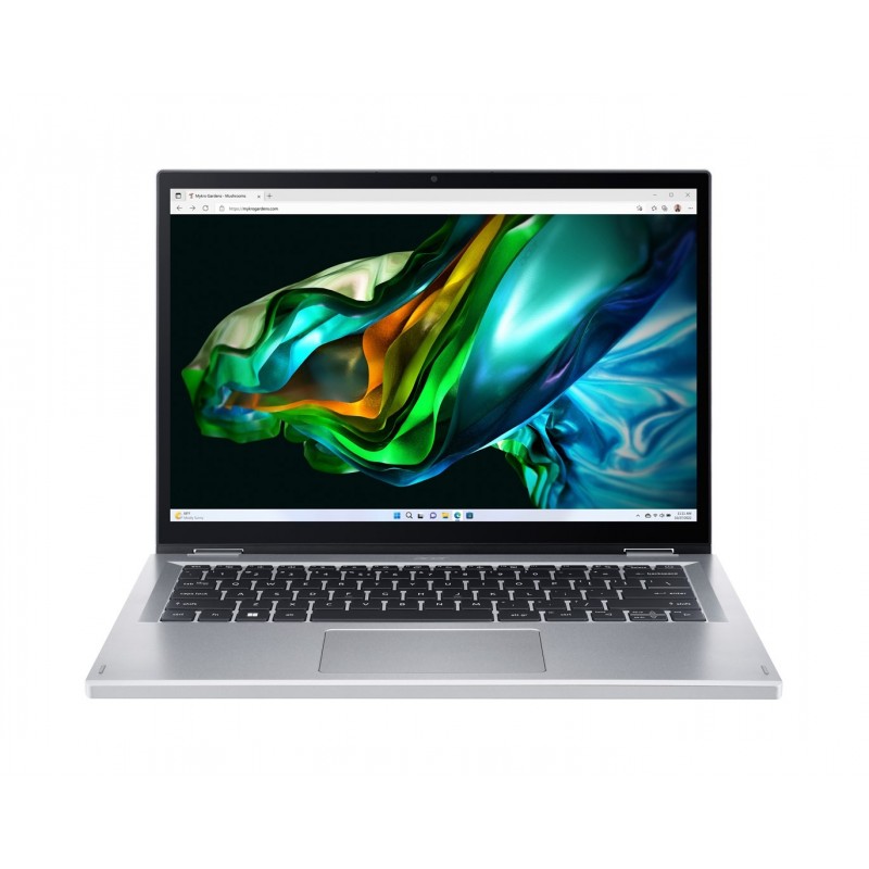 Acer 3 SPIN A3SP14-31PT-32M6 i3-N305 14" WUXGA Touch IPS 8GB SSD256 BT x360 Win11 Pure Silver (REPACK) Y