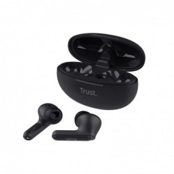 TRUST HEADSET EARBUDS YAVI BT ENC/BLACK 25296