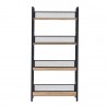 Shelf HECTOR 60x28xH121cm, ash black