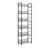 Shelf HECTOR 60x28xH187cm, ash black