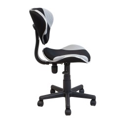 Task chair PIPA black grey