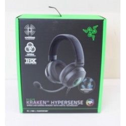 SALE OUT. Razer Kraken V3 Hypersense Gaming Headset, Over-Ear, Wired, Microphone, Black, DEMO Gaming Headset Kraken