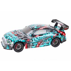 Large Remote Controlled RC Sports Car 1:8 Lights Sounds Graffiti