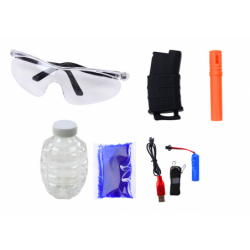 M416 Automatic Water Bullet Rifle Pistol with Glasses Strap