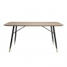 Dining table FLORA 160x90xH77cm