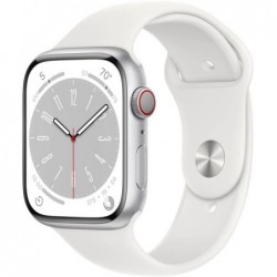 APPLE SMARTWATCH SERIES8 45MM CELL./SILVER MP4J3B/A