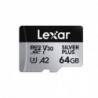 LEXAR MEMORY MICRO SDXC 64GB UHS-I/LMSSIPL064G-BNANG