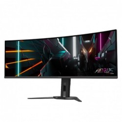 LCD Monitor GIGABYTE AORUS CO49DQ 49" Gaming/Curved 5120x1440 32:9 144Hz Matte 0.03 ms Speakers Swivel Height