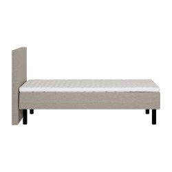 Couch LANDE 90x200cm, with headboard, beige