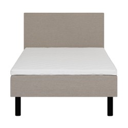 Couch LANDE 120x200cm, with headboard, beige