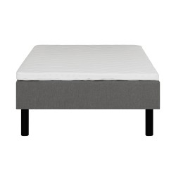Couch LANDE 120x200cm, grey
