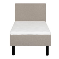 Couch LANDE 90x200cm, with headboard, beige