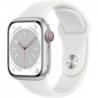 APPLE SMARTWATCH SERIES8 41MM CELL./SILVER/WHITE MP4A3B/A