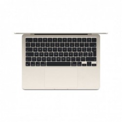 Apple MacBook Air 13-inch : M3 chip with 8-core CPU and 10-core GPU, 16GB, 512GB SSD - Starlight