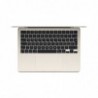 Apple MacBook Air 13-inch : M3 chip with 8-core CPU and 10-core GPU, 16GB, 512GB SSD - Starlight