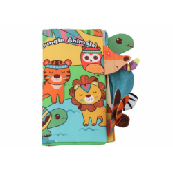 Soft Educational Book Rustling Animals Jungle