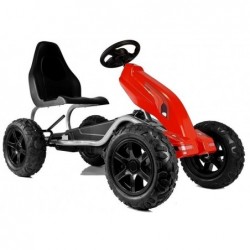 Gokart B012 Inflatable Tires Red