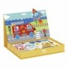 TOOKY TOY Educational Puzzle Magnetic Box for Children 80 pcs.