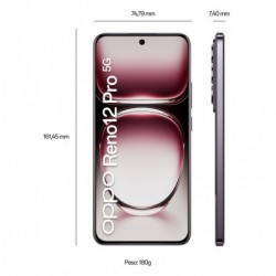 OPPO Reno12 Pro 17 cm (6.7") Dual SIM Android 14 5G USB Type-C 12 GB 512 GB 5000 mAh Black