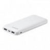 ADATA POWER BANK USB 10000MAH WHITE/PC100-14WH