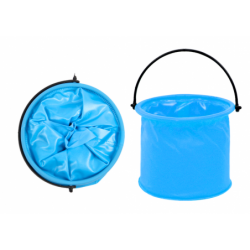 Folding Bucket Multifunctional PVC For Water Blue