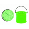 Folding Bucket Multifunctional PVC For Water Green