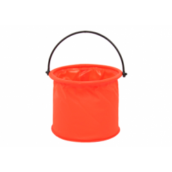Folding Bucket Multifunctional PVC For Water Orange