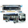 Electric City Bus 1:42 Metal Lights White