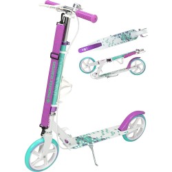 Kick scooter Raven Marita 200mm with handbrake, bell and bottle holder